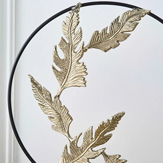 Karaca Leaf Dekoratif Obje 34x28 cm