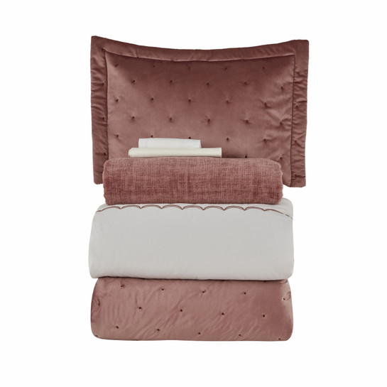 Karaca Home Bride Coll Sharlina 10 Parça Çeyiz Seti Blush