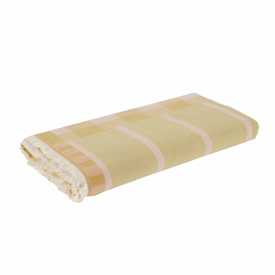 Karaca Home Striped %100 Pamuk Çift Kişilik Müslin Pike Yavruağzı