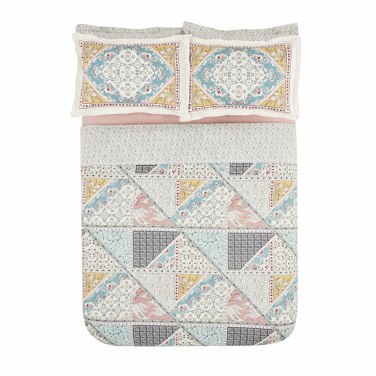 Karaca Home Edella %100 Pamuk Tek Kişilik Nevresim Takımı Multicolor