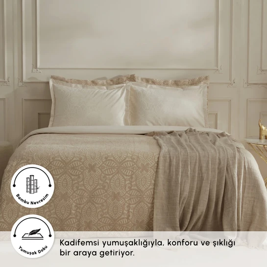 Karaca Home Megan 8 Parça Çeyiz Seti Gold