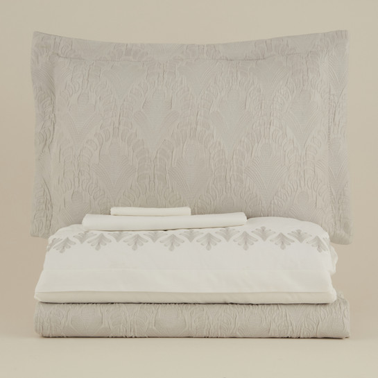 Karaca Home Ruby Çift Kişilik Düet Set Gri