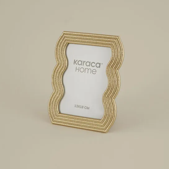 Karaca Home Vendi Fotoğraf Çerçevesi Gold 17,5x22,8 Cm