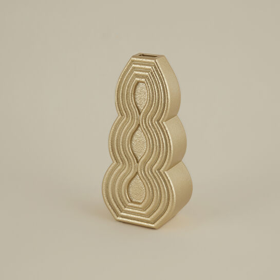 Karaca Home Vendi Vazo Gold 11,5X7,5x23,5 Cm