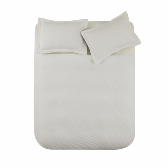Karaca Home Breeze Soft Yatak Örtüsü Çift Kişilik Offwhite