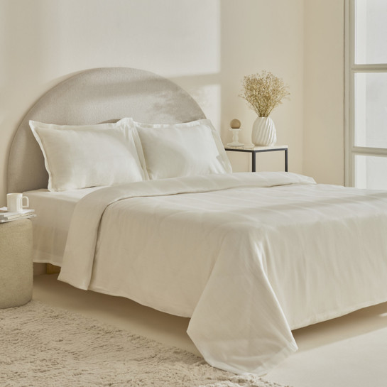 Karaca Home Alvin King Size Nevresim Takımı Beyaz