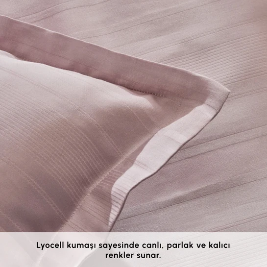 Karaca Home Alvin Çift Kişilik Nevresim Takımı Mürdüm