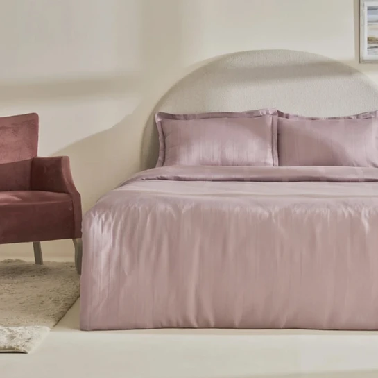 Karaca Home Alvin Çift Kişilik Nevresim Takımı Mürdüm