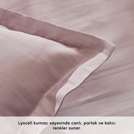 Karaca Home Alvin King Size Nevresim Takımı Mürdüm