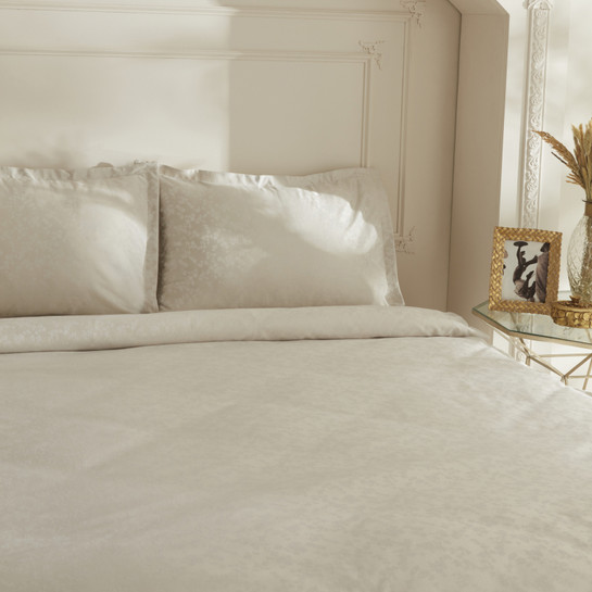 Karaca Home White Collection Venessa Çift Kişilik Nevresim Takımı Ekru 