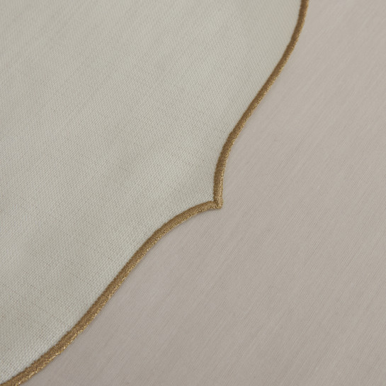 Karaca Home Pera Runner Gold 45x145 cm