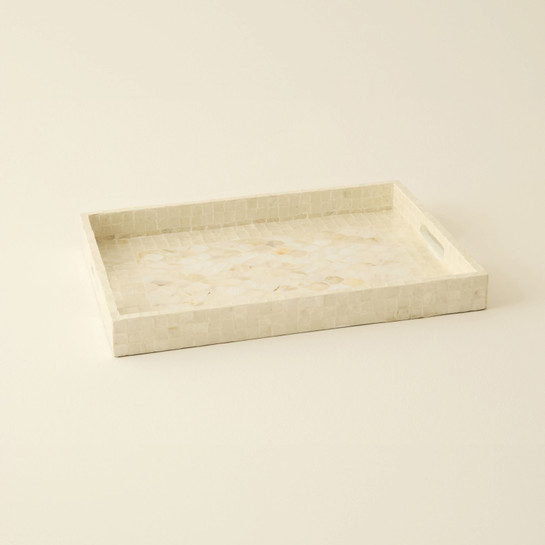 Karaca Home Carrie Dekoratif Tepsi 45x35x4 cm