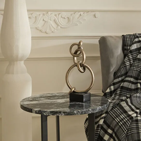 Karaca Home Chain Dekoratif Obje 12 x 7 x 27 cm