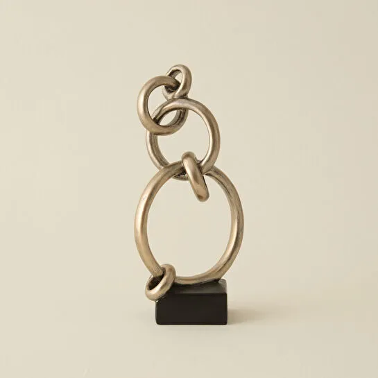 Karaca Home Chain Dekoratif Obje 12 x 7 x 27 cm