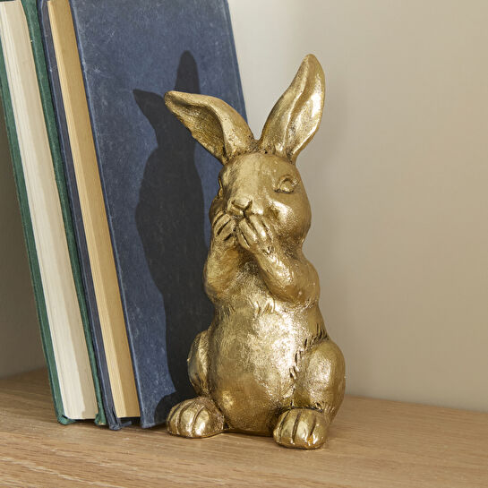 Karaca Home Helen Bunny Not Talking Biblo Gold 