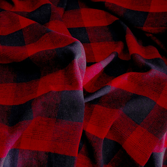 Karaca Home Flanel Throw Tv Battaniyesi Koyu Desenli Kırmızı