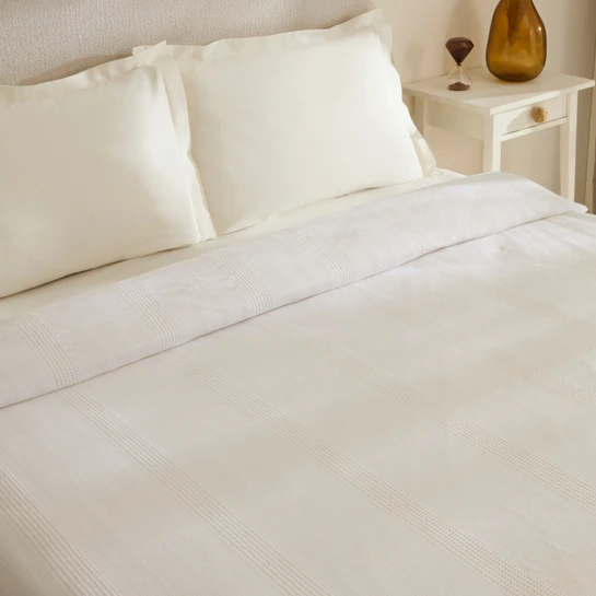 Karaca Home Layna Ecocell Çift Kişilik Tek Pike Beyaz