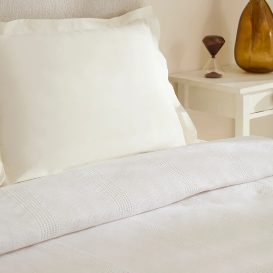 Karaca Home Layna Ecocell Çift Kişilik Tek Pike Beyaz