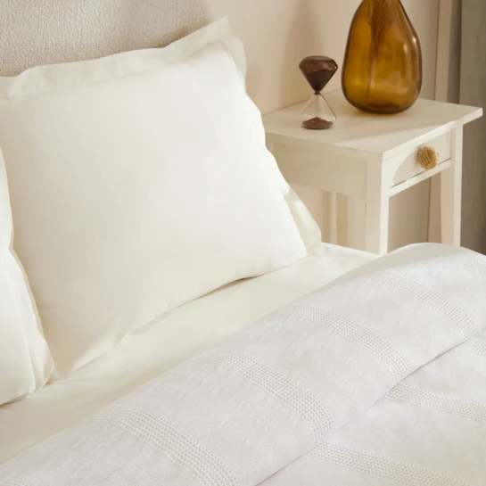Karaca Home Layna Ecocell Çift Kişilik Tek Pike Beyaz