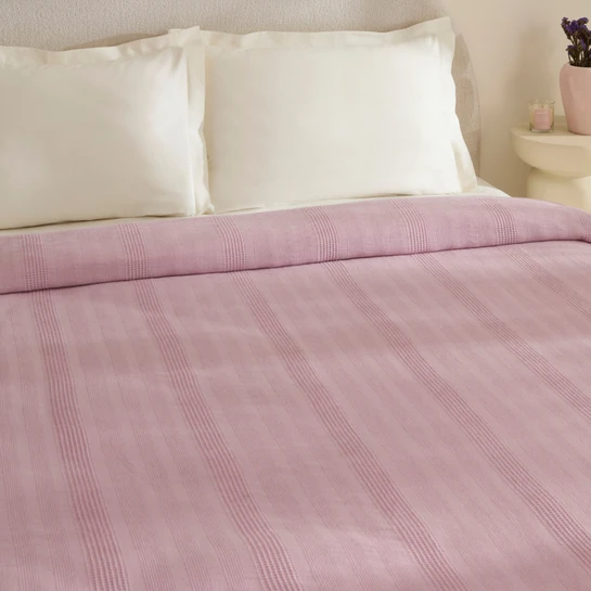 Karaca Home Layna Ecocell Çift Kişilik Tek Pike Mürdüm