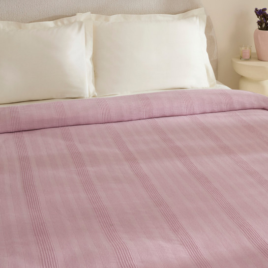 Karaca Home Layna Ecocell Tek Kişilik Tek Pike Mürdüm