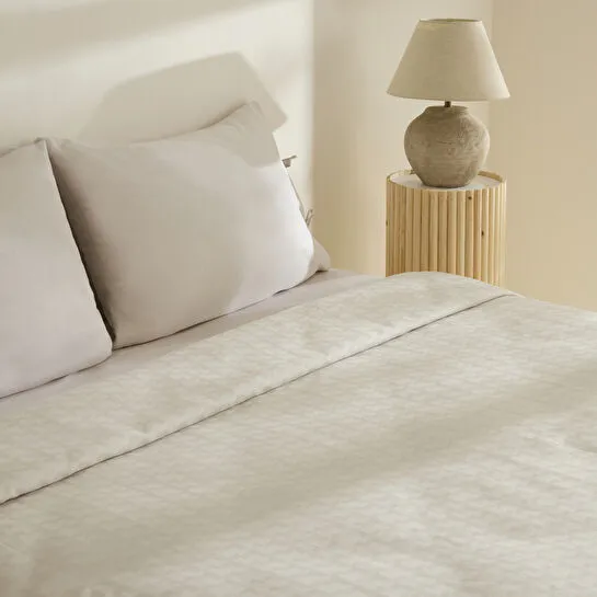 Karaca Home Sarra Britli Bambu Çift Kişilik Pike Takımı Taş