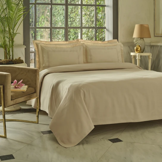 Karaca Home Shanse Nish Set Çift Kişilik Pike Takımı Bej