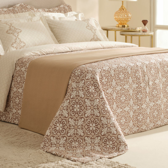 Karaca Home Luvina 8 Parça Çift Kişilik Summer Set Bej 