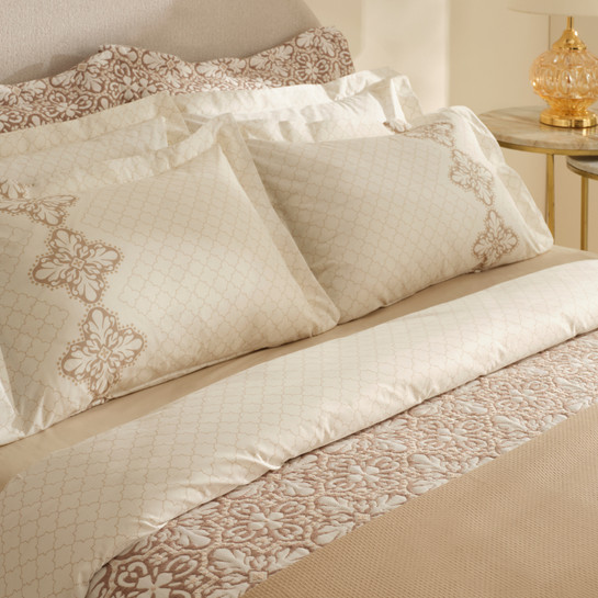 Karaca Home Luvina 8 Parça Çift Kişilik Summer Set Bej 