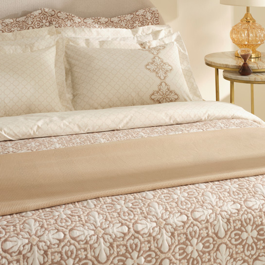 Karaca Home Luvina 8 Parça Çift Kişilik Summer Set Bej 