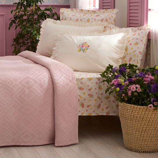 Karaca Home Astra Nish Set Çift Kişilik Pike Takımı Multicolor