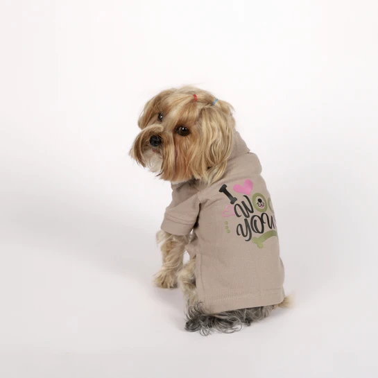 Karaca Home x Pati I Woof you T-Shirt S Beden Vizon