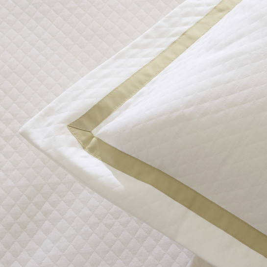 Karaca Home White Collection Doris %100 Pamuk Çift Kişilik Yatak Örtüsü Takımı Adaçayı