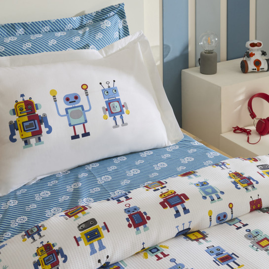 Karaca Home Young Voltrab %100 Pamuk Tek Kişilik Pike Takımı Multicolor