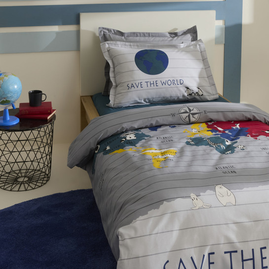 Karaca Home Young Macellan %100 Pamuk Tek Kişilik Pike Takımı Multicolor