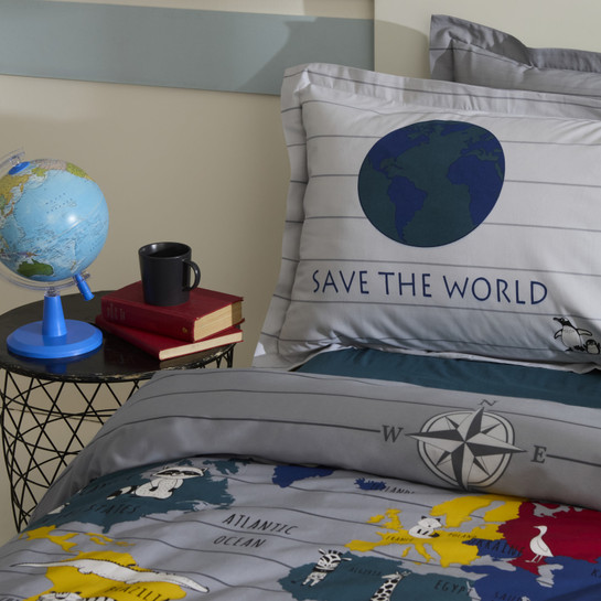 Karaca Home Young Macellan %100 Pamuk Tek Kişilik Pike Takımı Multicolor