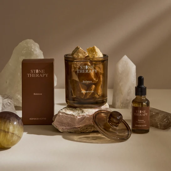 Karaca Home Stone Theraphy Kristal Koku Taşı Seti Balance