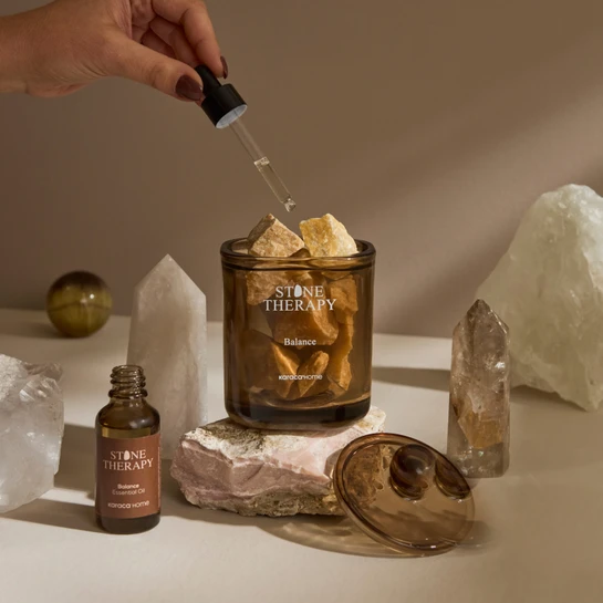 Karaca Home Stone Theraphy Kristal Koku Taşı Seti Balance