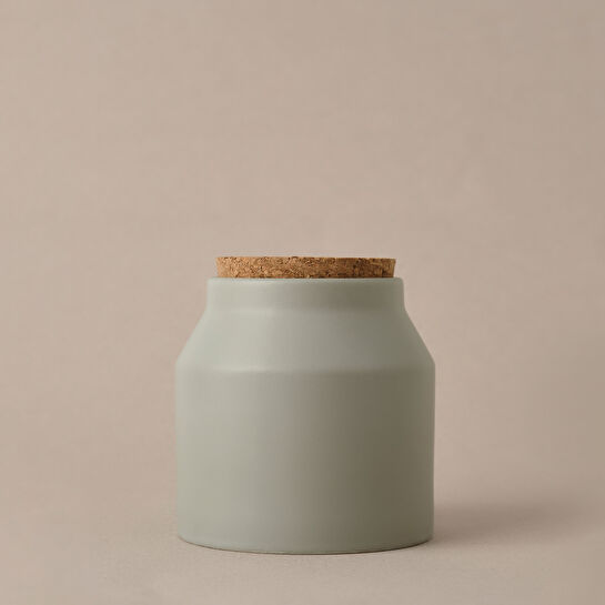 Cooklife Kavanoz Stoneware Açık Yeşil 500 ml