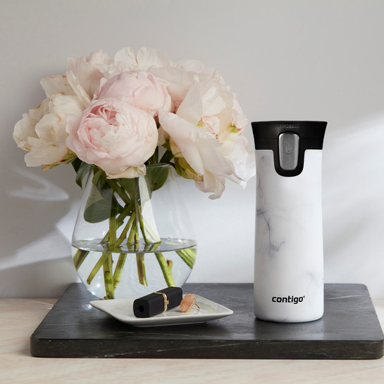 Contigo Pinnacle Couture White Marbel El Termosu 420 ml