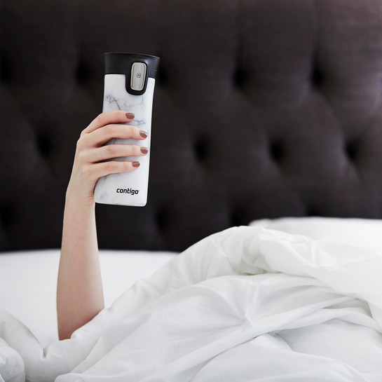 Contigo Pinnacle Couture White Marbel El Termosu 420 ml
