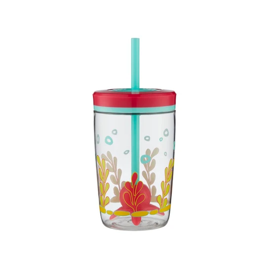 Contigo Floating Straw Tumblr Ahtapot Su Matarası 470 ml