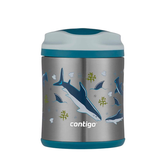 Contigo Köpek Balığı Paslanmaz Çelik Vakumlu Yemek Kabı 300 ml