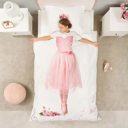 Karaca Home Young Ballerina %100 Pamuk Tek Kişilik Nevresim Takımı