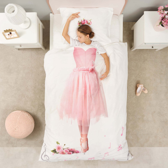 Karaca Home Young Ballerina %100 Pamuk Tek Kişilik Nevresim Takımı