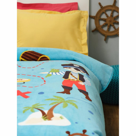 Karaca Home Young Pirates Tek Kişilik İspanyol Battaniye 160 cm x 220 cm