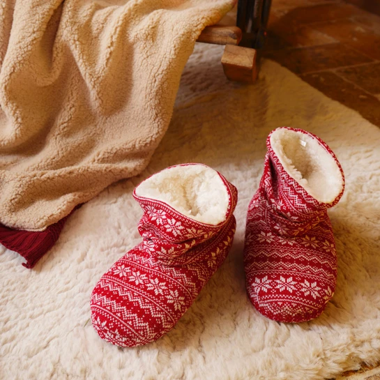 Karaca Home New Year Young Kırmızı Panduf 37-38