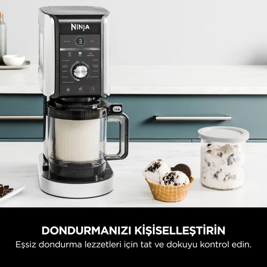 Ninja Creami Deluxe 10 in 1 Dondurma ve Frozen Makinesi
