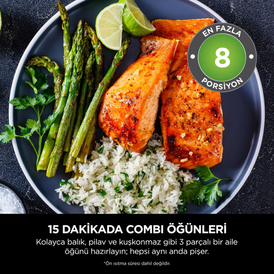 Ninja Combi All in One Multicooker Fırın ve Az Yağlı Pişirici Airfryer 12,5 L