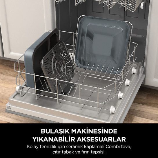 Ninja Combi All in One Multicooker Fırın ve Az Yağlı Pişirici Airfryer 12,5 L